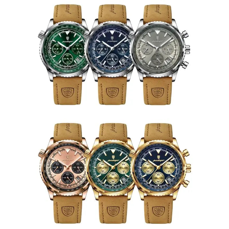 chronograph-uhren-herren-leder-poedagar-falcon22