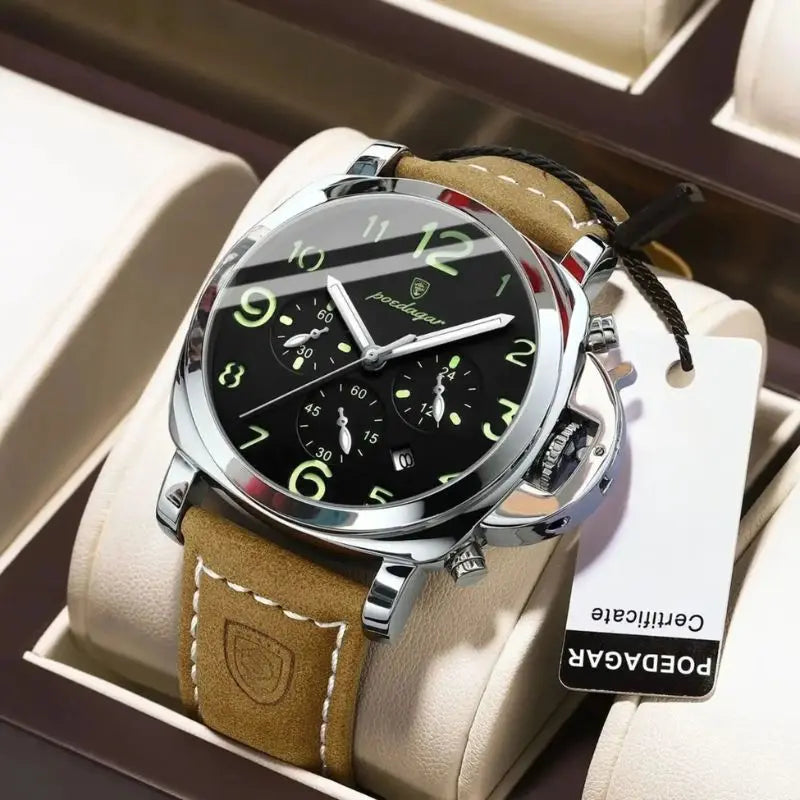 chronograph-uhren-herren-leder-poedagar-ranger_1