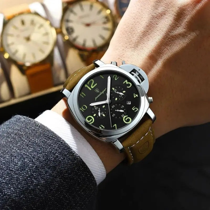 chronograph-uhren-herren-leder-poedagar-ranger_4